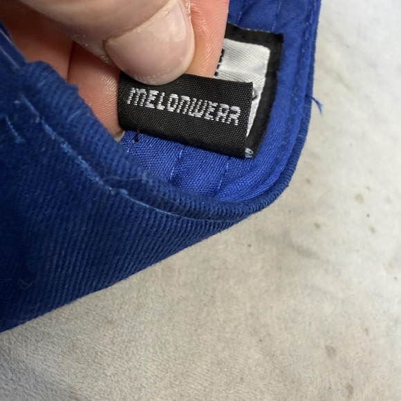 Alaska Airlines Hat Cap Snap Back Blue Gold Pilot Captain Embroidered Mens - Picture 9 of 10